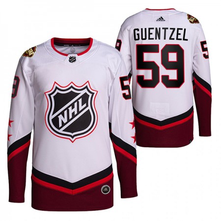 Herren Eishockey Pittsburgh Penguins Trikot Jake Guentzel 59 2022 NHL All-Star Weiß Authentic